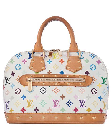 louis vuitton multicolor white bag|Louis Vuitton multicolor monogram bag.